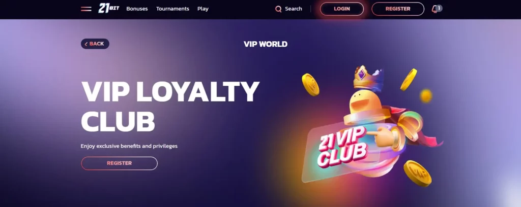 VIP Club and Loyalty Perks
